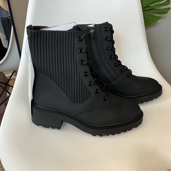 Amazon Essentials Shoes - 🖤 Amazon Essentials Black Combat Boots | Women’s Size 7 Wide